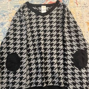 Houndstooth sweater